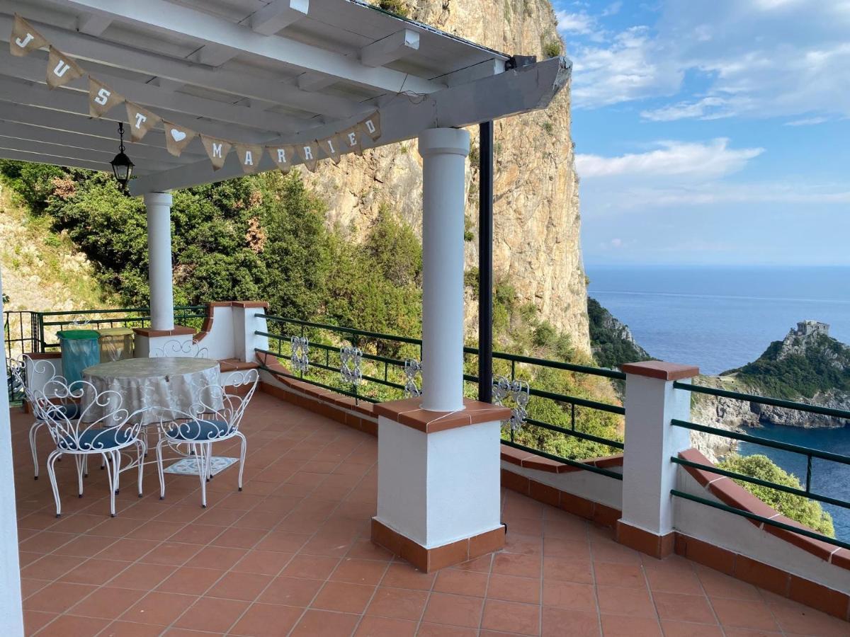 Villa Carmela Conca dei Marini Dış mekan fotoğraf
